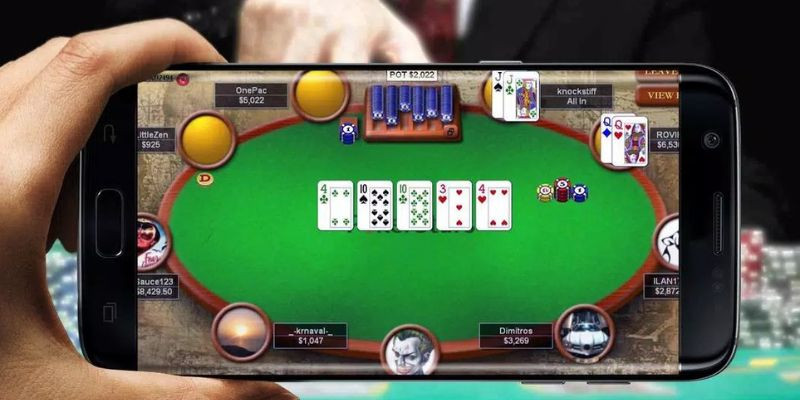 Cách chia bài Poker ở vòng chung